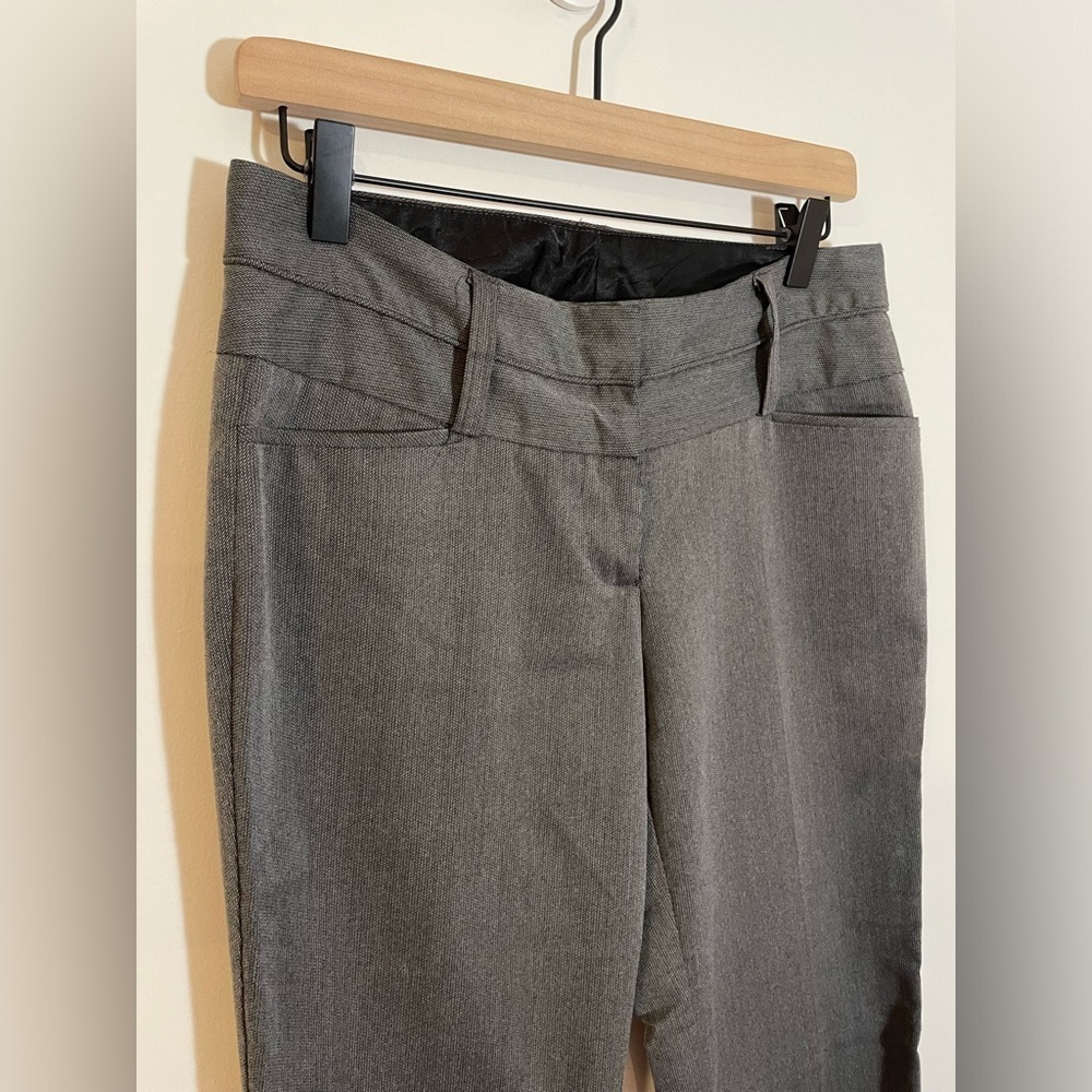 Style That Works By Vanity Gray Dress Pants Juniors Size 3 Y2K Flare Leg - Picture 11 of 11